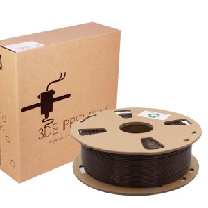 3DE Premium - PLA - Chocolate Brown - 1.75mm - 1kg With Mastercard