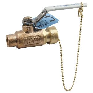 Ball Valve Lead Free Bronze 1/2 Inch Female x Hose 2 Piece Standard Port Cheap Websites