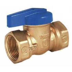 Ball Valve T-3000 Blue Top Gas 1/2 Inch Flare Forged Brass Lever 1 Piece Buy Cheap For Nice