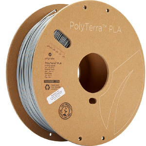 Polymaker - PolyTerra PLA - Fossil Grey - 1.75mm - 1kg Free Shipping