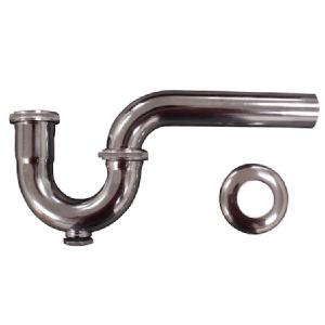 P-Trap Brass 1-1/2 Inch 17 Gauge Chrome 710BN-1 Authentic For Sale
