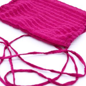 TEXTURED COTTON PURPLE PINK FACE MASK SASKY In China Sale Online