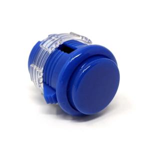 SAMDUCKSA SDB-203 Silent Cherry 24 mm Screw-in button - Solid Blue Outlet Free Shipping Authentic