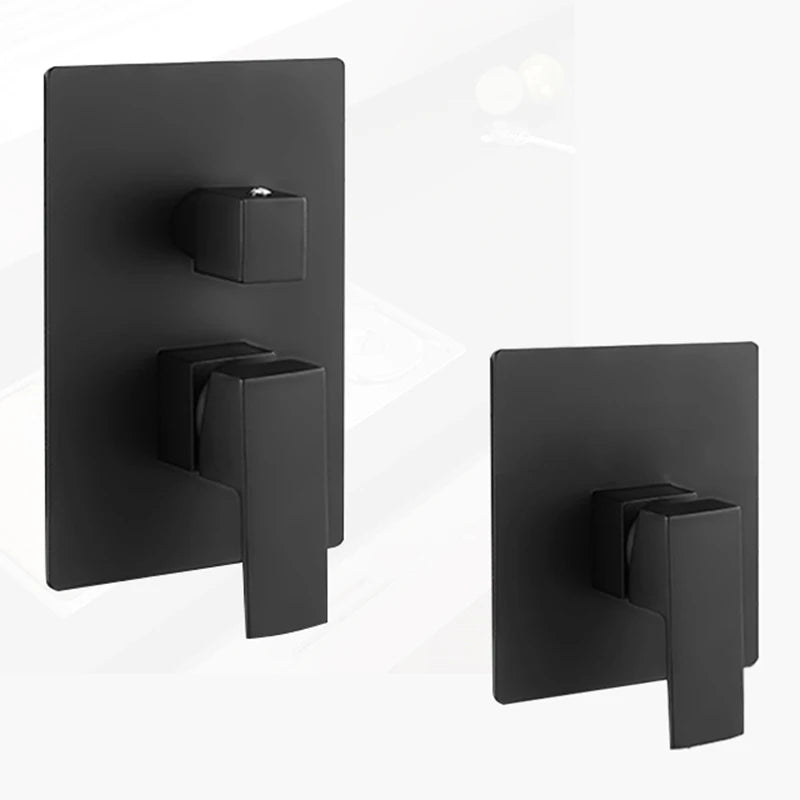1-3 Ways Solid Brass Shower Mixer Valve Wall-Mounted Control Faucet Outlet Websites