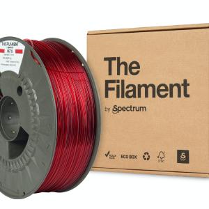 The Filament - PETG - Transparent Red - 1.75mm - 1kg Outlet Cheap Online