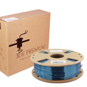 3DE Premium - PLA Silky - Deep Cyan - 1.75mm - 1kg Outlet Store Locations