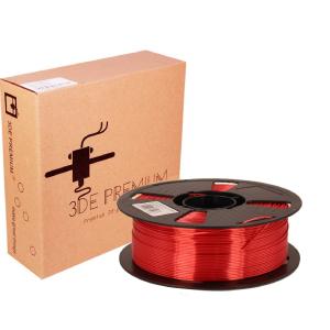 3DE Premium - PLA High Speed - Silky Red - 1.75mm - 1kg Cheap With Mastercard