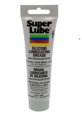 Super Lube® - Silicone Lube (PTFE) - 3 oz Tube - Translucent White Discount Explore