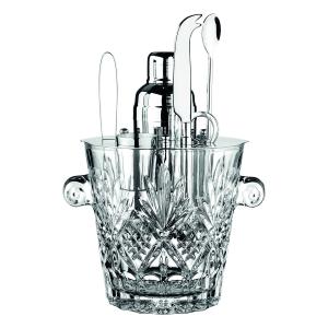 Dublin Crystal Ice Bucket With Bar Tools Cheap Browse