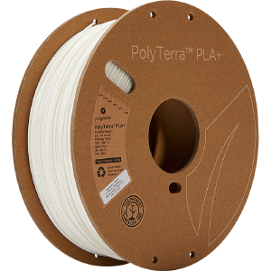 (UDGÅR) - Polymaker - PolyTerra PLA  - White - 1.75mm - 1kg Visa Payment