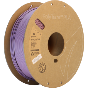 (UDGÅR) - Polymaker - PolyTerra PLA - Muted Purple - 1.75mm - 1kg Sale Clearance