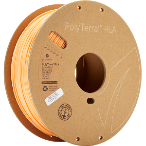 (UDGÅR) - Polymaker - PolyTerra PLA - Peach - 1.75mm - 1kg Cheapest Pice Cheap Pice