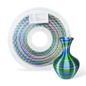 3DE Premium - PLA - Candy Rainbow - Blue, Green, White V1 - 1.75mm - 1kg Free Shipping The Cheapest