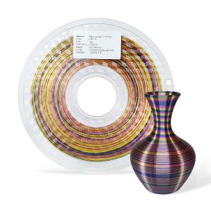 3DE Premium - PLA - Candy Rainbow - Black, Purple, Gold - 1.75mm - 1kg Latest Collections Online