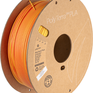 (UDGÅR) - Polymaker - PolyTerra PLA Dual - Sunrise (Red-Yellow) - 1.75mm - 1kg Clearance Pices