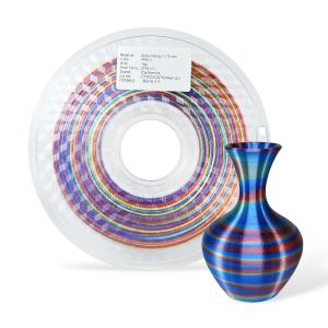 3DE Premium - PLA - Candy Rainbow - Blue, Red, Green - 1.75mm - 1kg Low Pice Fee Shipping For Sale