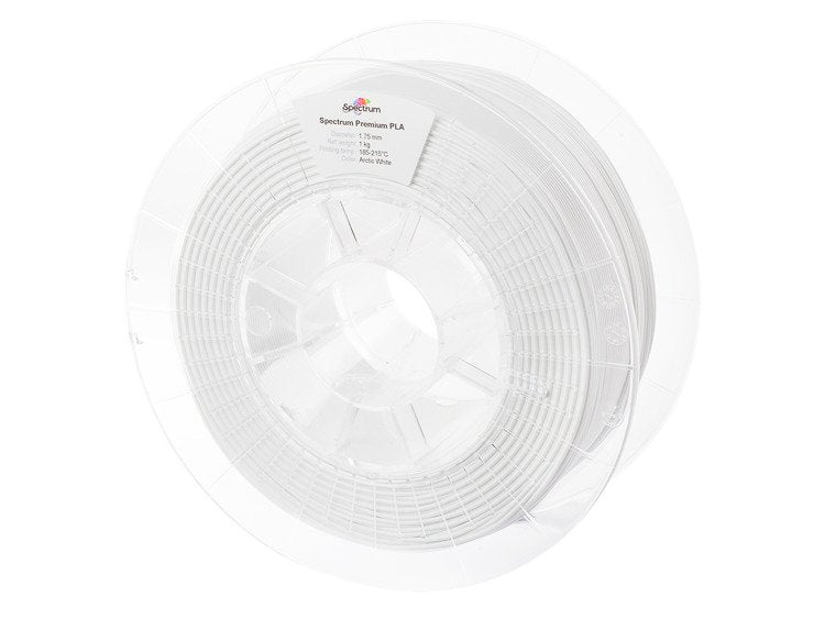 Spectrum - PLA - Arctic White - 1.75mm - 1kg Free Shipping Sast