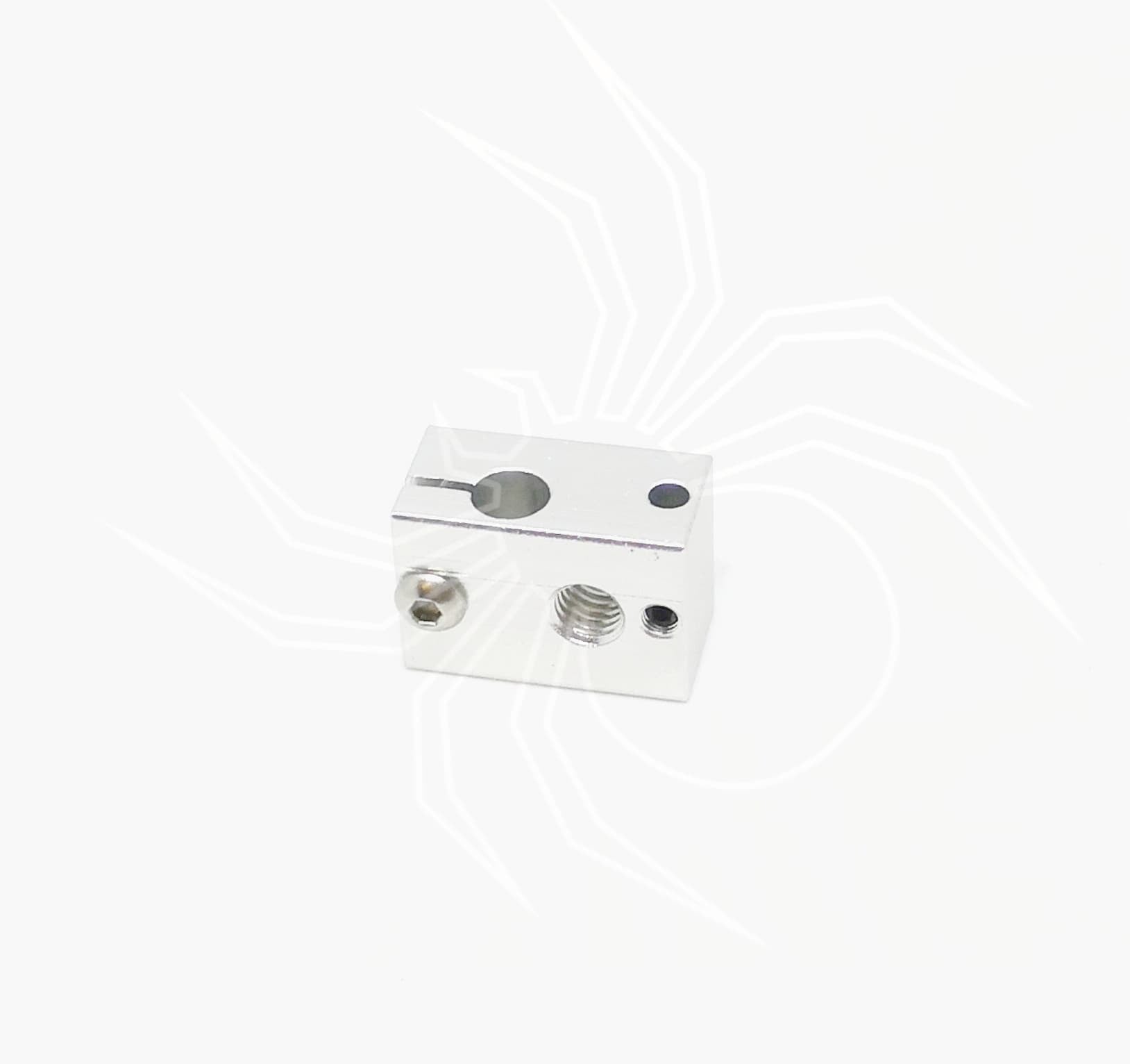 Spider - V6 PT Type Heat Block (New) Outlet Finishline