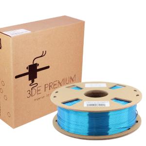 3DE Premium - PLA Silky - Lagoon Blue - 1.75mm - 1kg 2025 Unisex