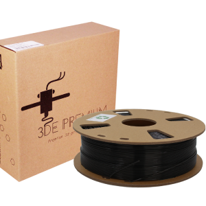 3DE Premium - PLA Transparent - Black - 1.75mm - 1kg Sale Original