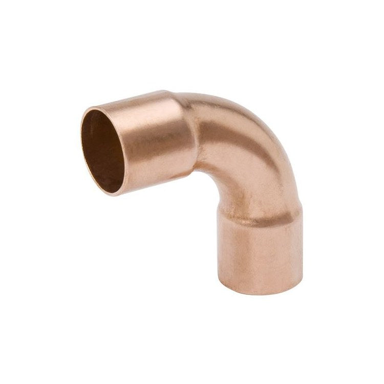 Elbow 90 Degree Long-Radius 1-1/8 Inch OD Copper x Copper Copper W 02747 High Quality Buy Online