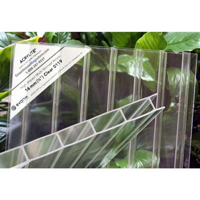 10 panels - Acrylite 16mm Clear Acrylic Panel Clearance Marketable