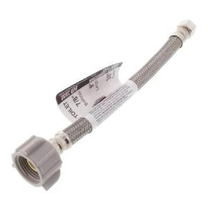 Toilet Connector 3/8 x 7/8 x 9 Inch Compression x Female Braided Stainless Steel Manchester Cheap Pice