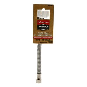 Toilet Connector 3/8 x 7/8 x 20 Inch Compression x Female Click Seal Braided Stainless Steel For Sale Cheap Pice From China