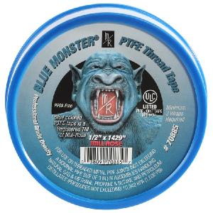 Thread Seal Tape Blue Monster 1/2 Inch x 1429 Inch PTFE Collections Cheap Online