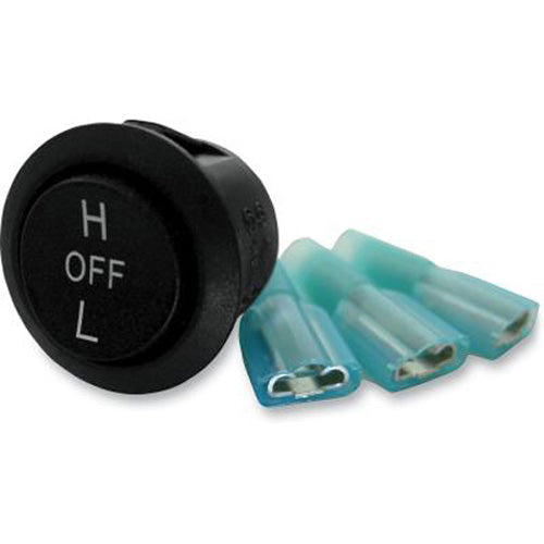 Sport-Parts Inc. Universal Rocker Switch "Hi-low-off" With Connector Clips #SM-01225 Discount 2025 Unisex