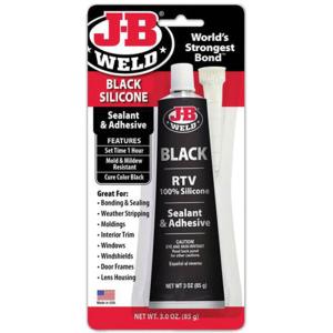 Jb Weld 31319 Black Rtv Acetoxy Sealent - 3 oz #31319 Wide Range Of Sale Online