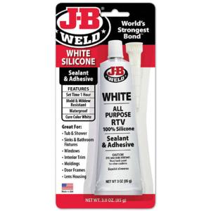 Jb Weld 31312 White Rtv Acetoxy Sealent - 3 oz #31312 Outlet Discount Sale