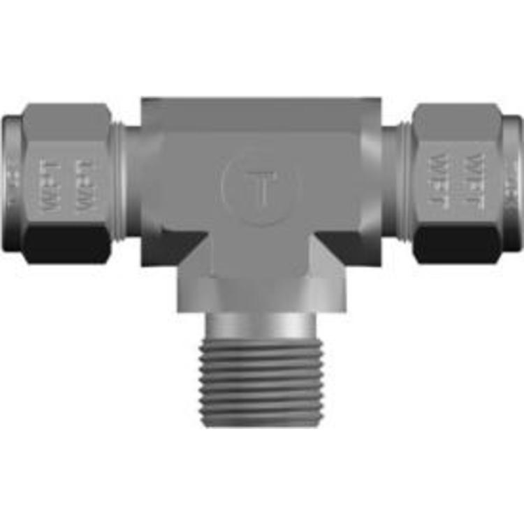 Tee CBC 1/4 Inch Stainless Steel Tube x MNPT Limited Edition Online