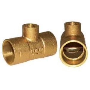 Tee T-570 Monoflow 1 x 3/4 Inch Sweat Bronze Outlet Cheap Online