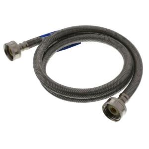 Washer Connector Flexible Braided Stainless Steel 48 Inch 3/4 Inch Hose Fitting Clearance Online Official Site