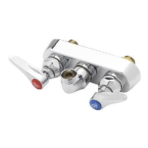 Workboard Faucet Wall Mount 4" 2 Lever ADA Less Nozzle Pices Cheap Online