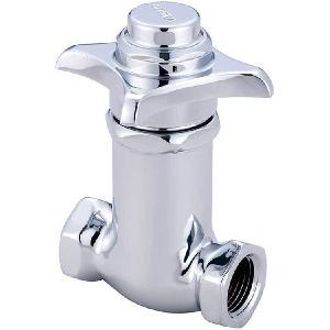 Urinal Valve Self Closing 1/2 Inch Polished Chrome Cast Brass for Toilet Outlet 2025
