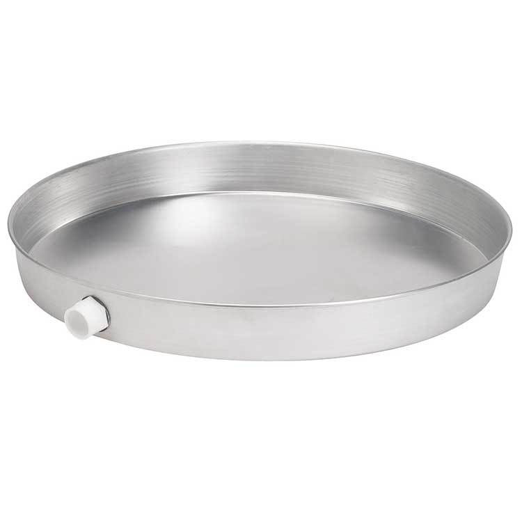 Water Heater Pan with 1 to 1-1/2 Inch PVC Fitting 20 Inch Aluminum Free Shipping Clearance Store