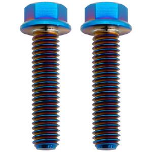 Tusk Titanium Bolt M6 x 25mm 2 Pack Burnt Blue#TBM62530 Outlet Store For Sale