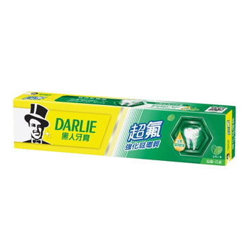 黑人 超氟 強化琺瑯質 固齒＋清新 超氟牙膏 250g Sale Fashion