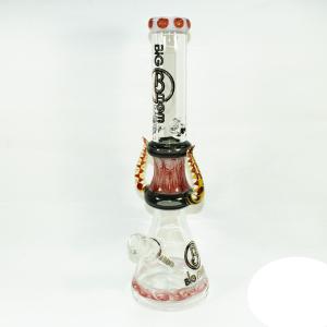 Big B Mom Glass Water Pipe Horned Beaker Base Design With Diffused Downstem - 1415 Grams - 17.5 Inches - Assorted Colors [BM712] Discount Shop