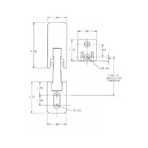 Buyers WJ212 Draw Latch 9" #WJ212 Cheap Sale With Mastercard