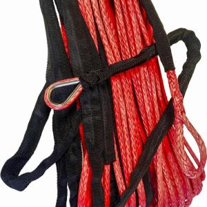 SYNTHETIC WINCH ROPE 3/16" DIAMETER X 50 FT. RED #600-2050 Sale Shop Offer