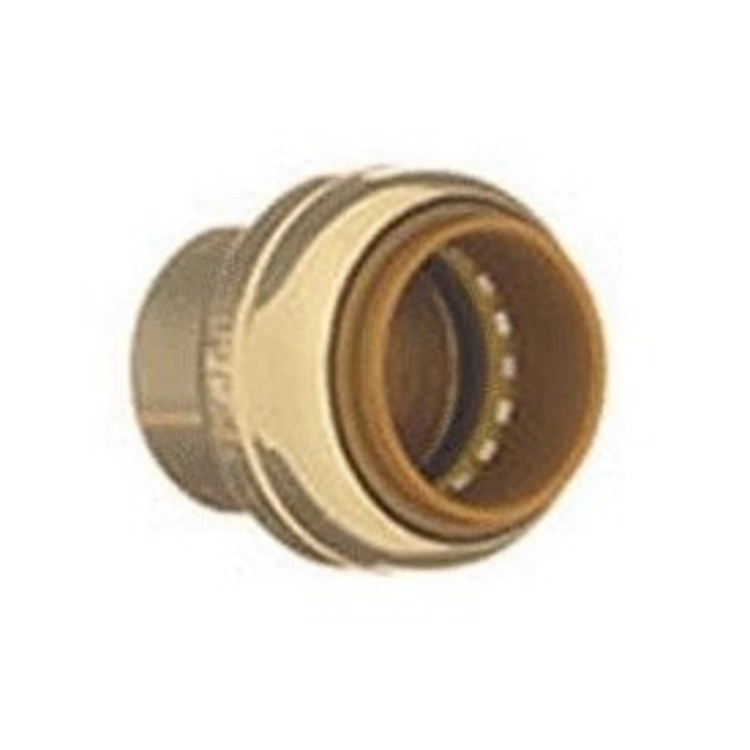 Tube Cap 3/4 Inch Lead Free Push Fit 250 Degrees Fahrenheit Cheap Sale