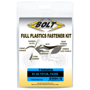 Bolt YAM-9192102 Body Work Fastener Kit #YAM-9192102 Clearance Latest