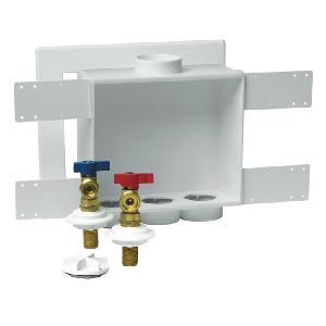 Quadtro Washing Machine Outlet Box with 1/4 Turn Brass Valve/Copper Sweat Online Online Cheap Online