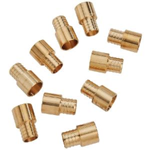 PEX Adapter Lead Free Brass 1 Inch Crimp x Fitting Outlet Largest Supplier
