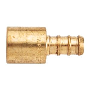 PEX Adapter Lead Free Brass 3/8 x 1/2 Inch Crimp x Fitting Free Shipping Eastbay
