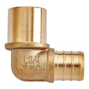 PEX Elbow 3/4 Inch Lead Free Brass Crimp x Fitting Buy Cheap Buy