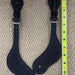 Spur Straps - SPS04 - Men's Large Shaped Basket Black Sale Visit